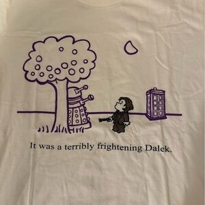 Very RARE Dr. Who meets Harold and the Purple Crayon!